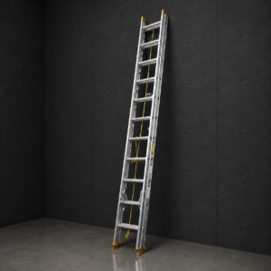 Heavy-Duty Aluminum Extension Ladder - 250 Lbs