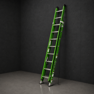 Home Lounge Lizard Heavy-Duty Fiberglass Extension Ladder - 300 Lbs